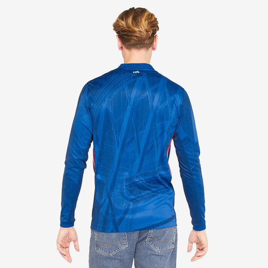 Camisa Nike Chelsea 2025/26 I Manga Longa Torcedor