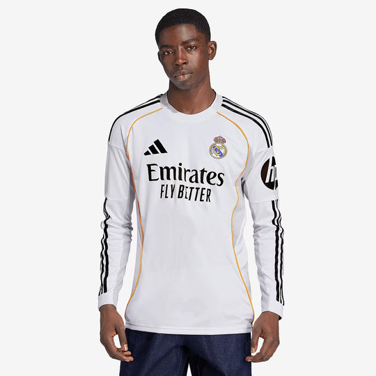 Camisa Adidas Real Madrid 2025/26 I Manga Longa
