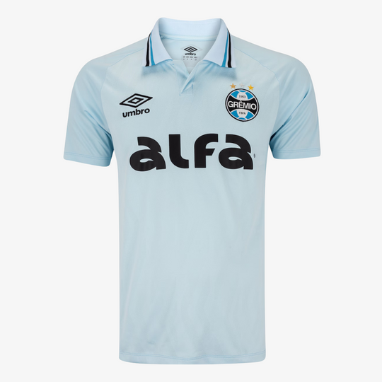 Camisa Umbro Grêmio 2025/26 II Azul Celeste