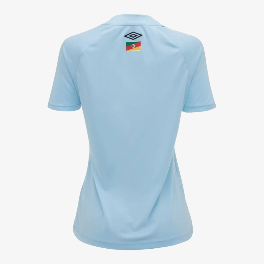 Camisa Feminina Umbro Grêmio 2025/26 II Azul Celeste
