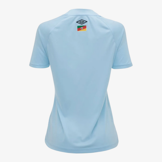 Camisa Feminina Umbro Grêmio 2025/26 II Azul Celeste