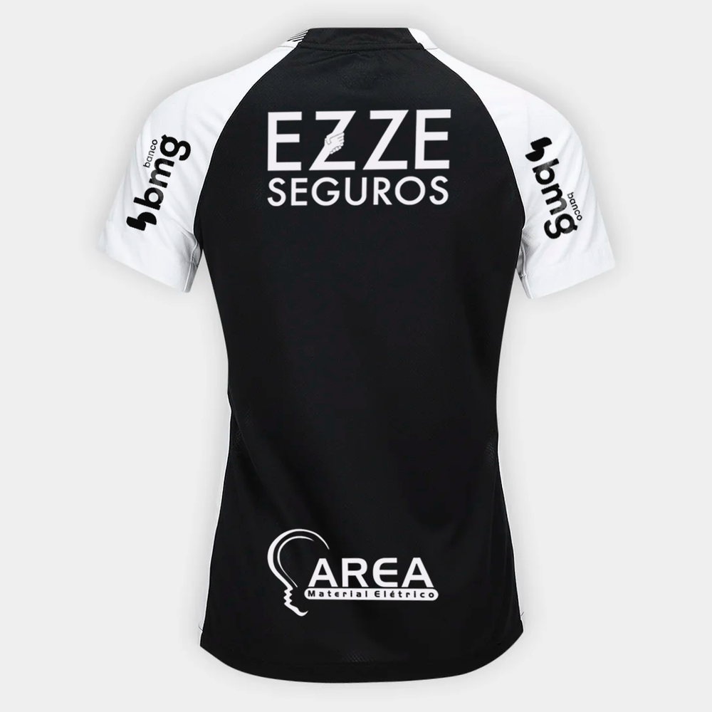 Camisa Feminina Nike Corinthians 2025/26 II Torcedor Com Patrocínios