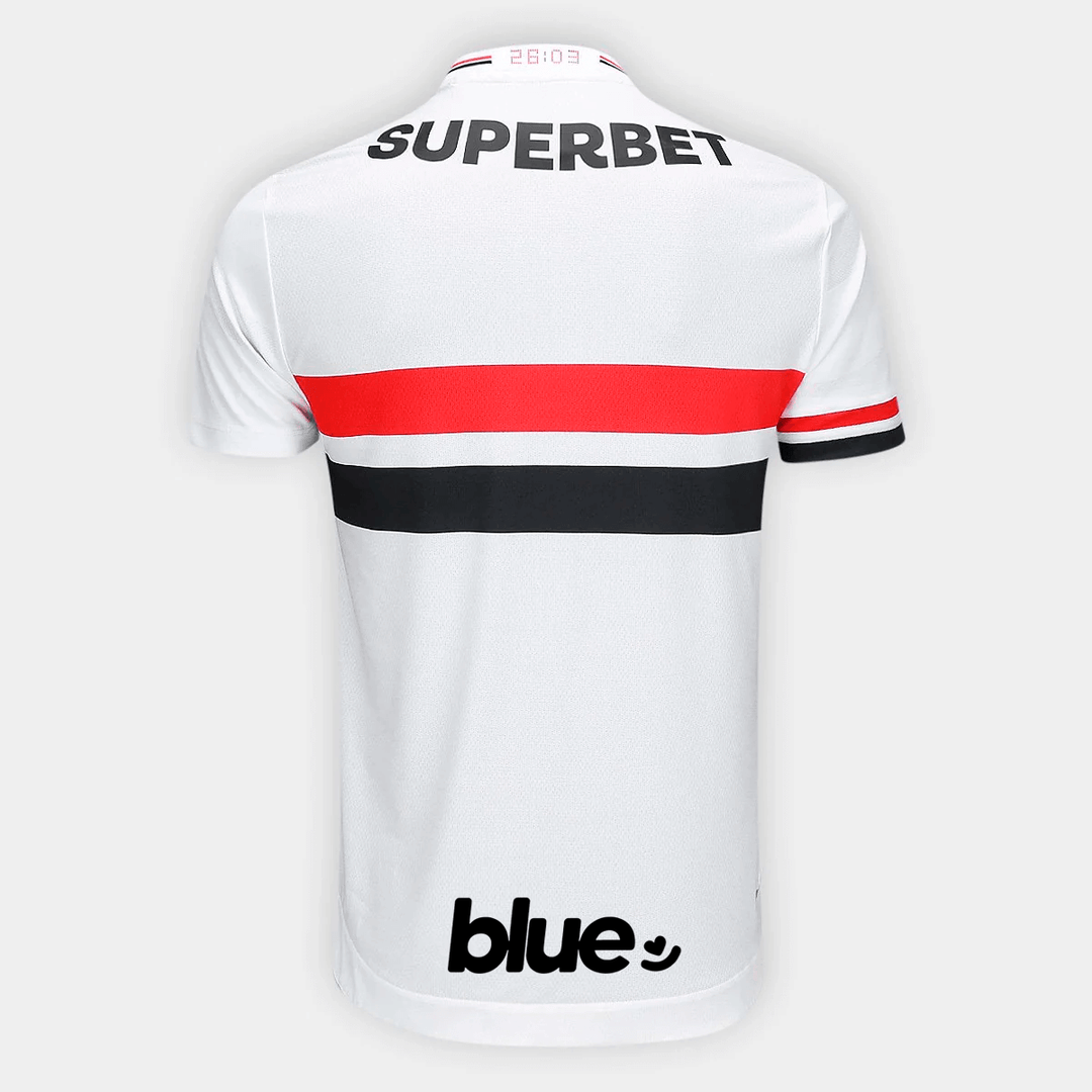 Camisa New Balance São Paulo 2025/26 I Com Patrocínios