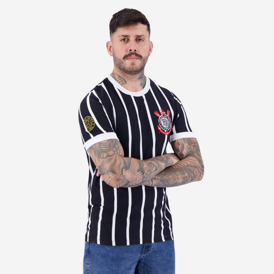 Camisa Corinthians 2022/23 Retrô Preta