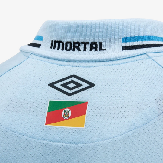 Camisa Umbro Grêmio 2025/26 II Azul Celeste Jogador