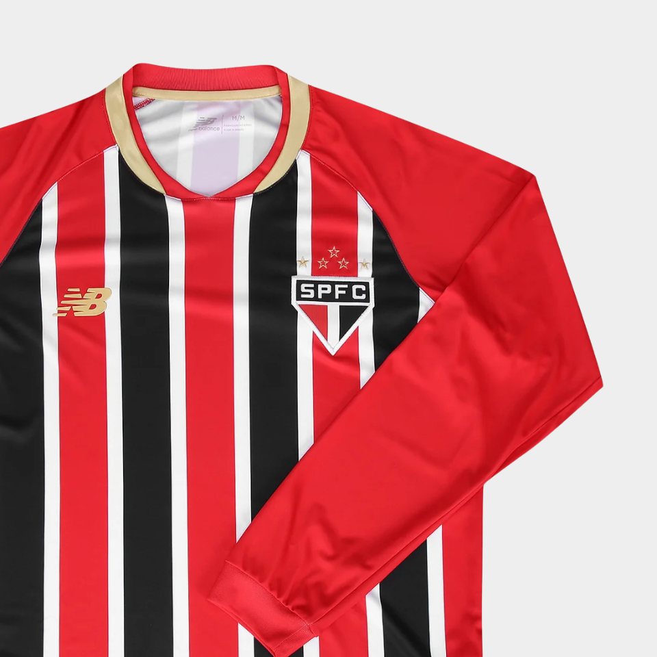 Camisa New Balance Manga Longa São Paulo 2025/26 II