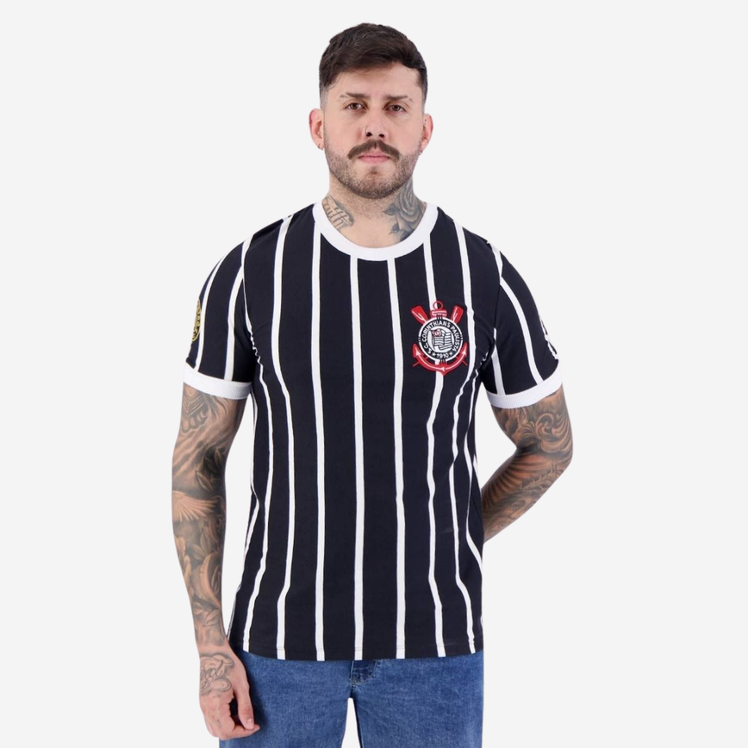 Camisa Corinthians 2022/23 Retrô Preta