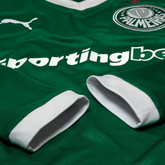 Camisa Puma Palmeiras Manga Longa 2025/26 I Torcedor