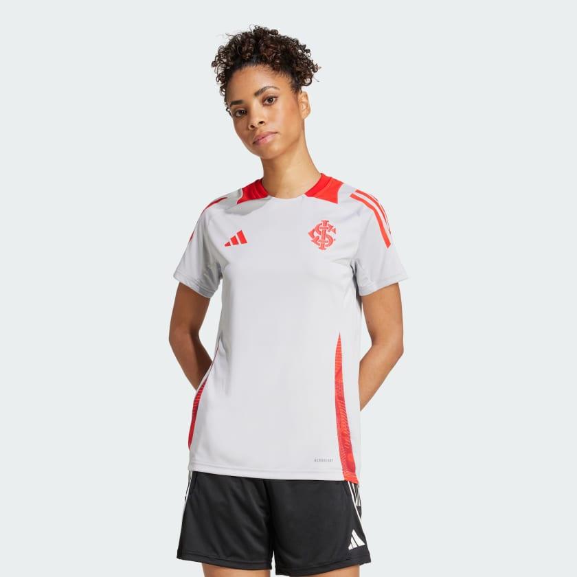 Camisa Feminina Treino Adidas Internacional 2024 Tiro