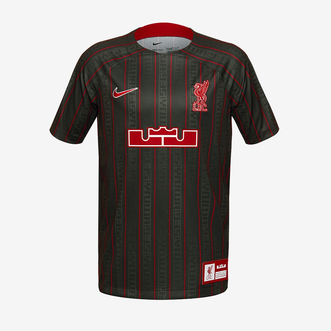 Camisa Kids Nike LeBron James Liverpool FC Torcedor