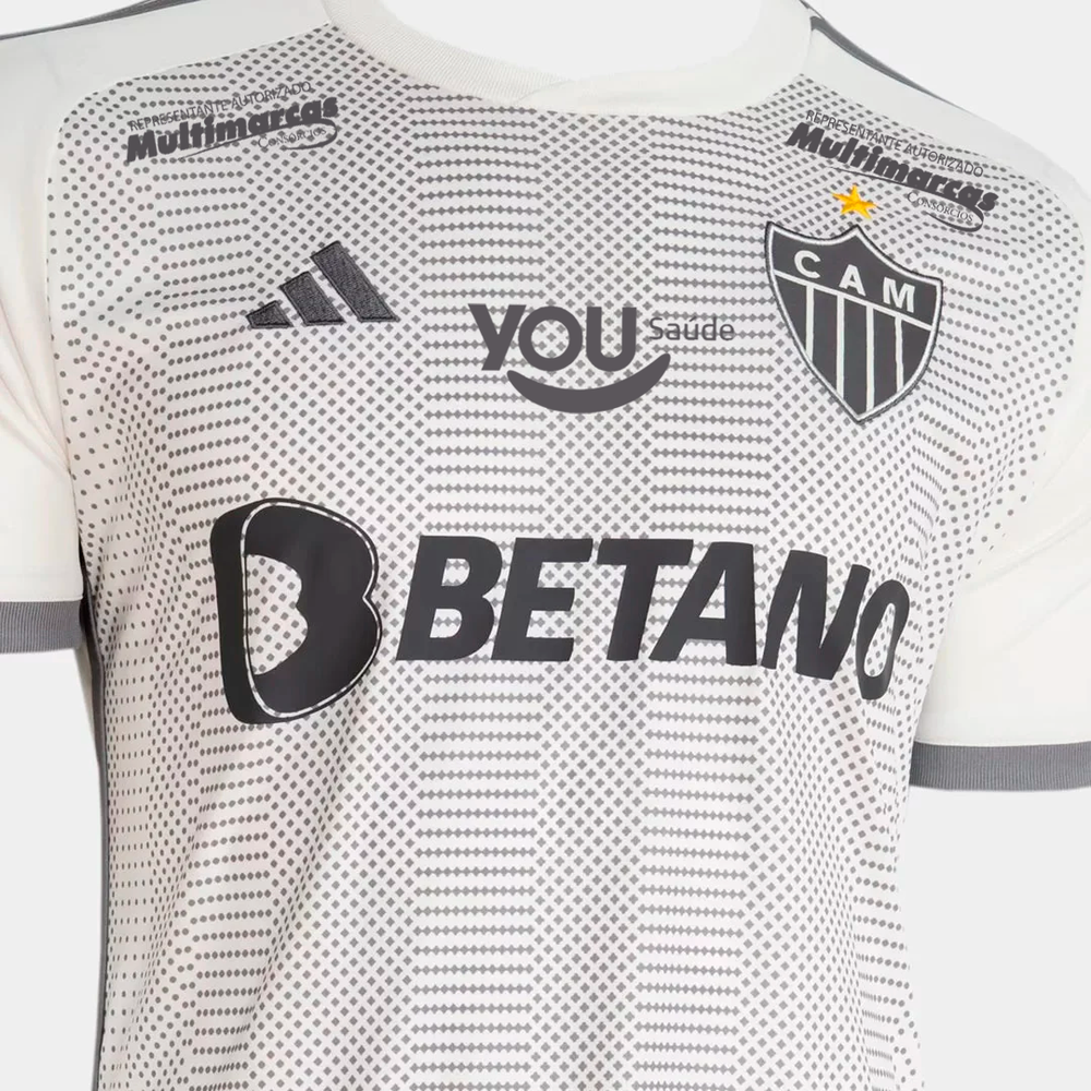 Camisa Adidas Atlético Mineiro 2024/25 II Com Patrocínios