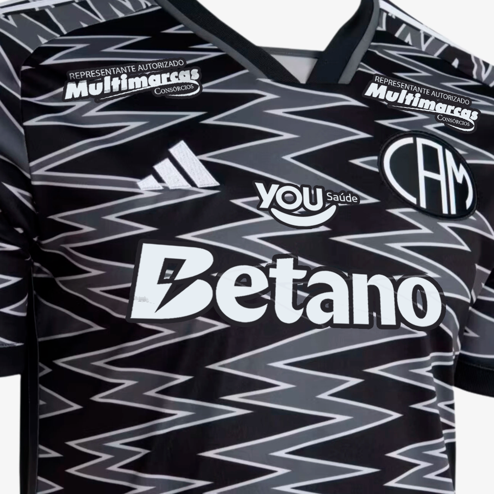 Camisa Adidas Atlético Mineiro 2024/25 III Com Patrocínios