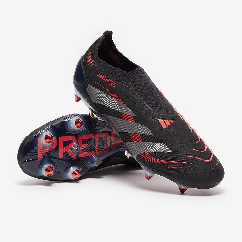 Chuteira Sem Cadarços Adidas Predator Elite Campo Trava Mista