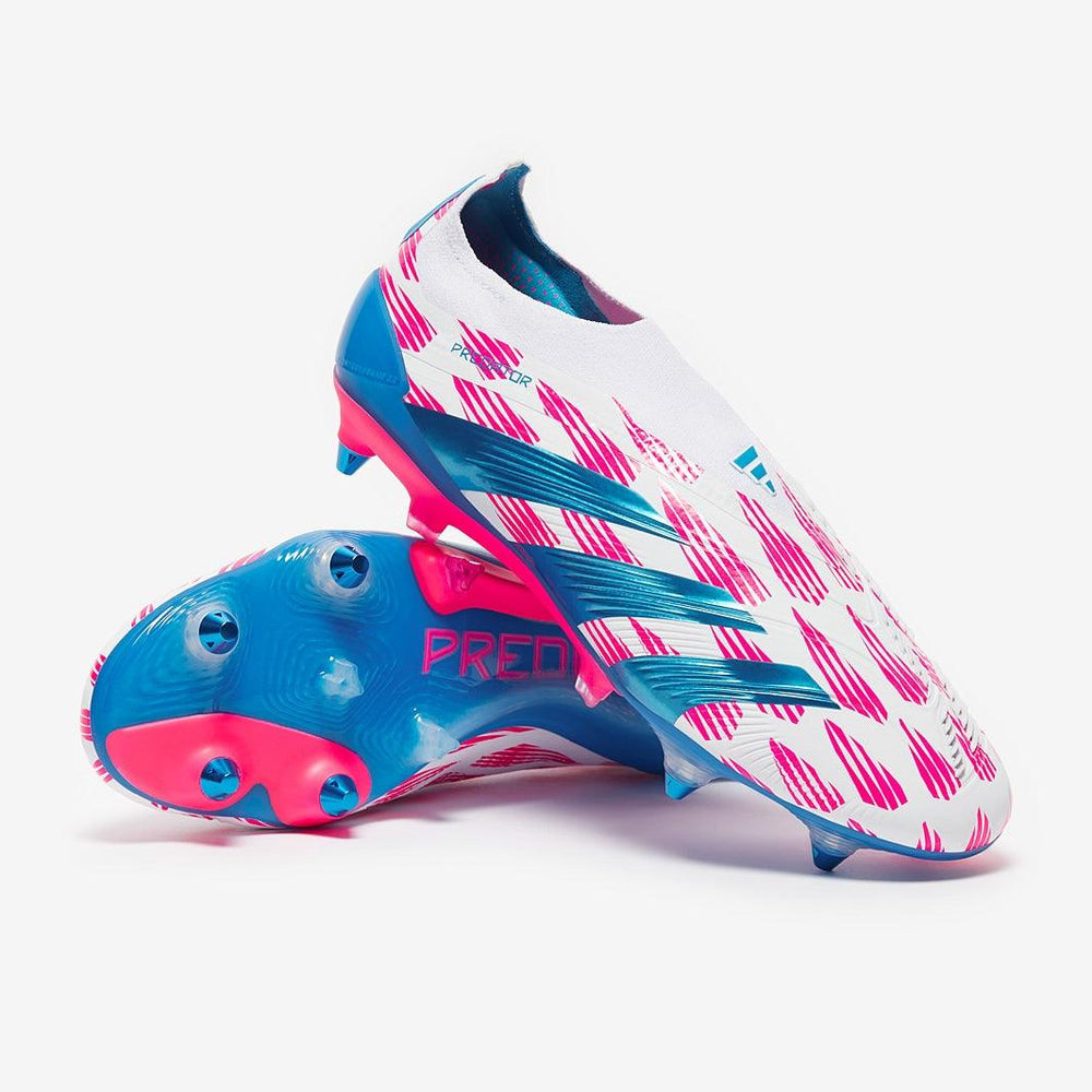Chuteira Sem Cadarços Adidas Predator Elite Campo Trava Mista