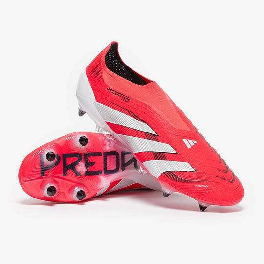 Chuteira Sem Cadarços Adidas Predator Elite Campo Trava Mista