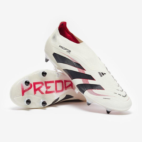 Chuteira Sem Cadarços Adidas Predator Elite Campo Trava Mista