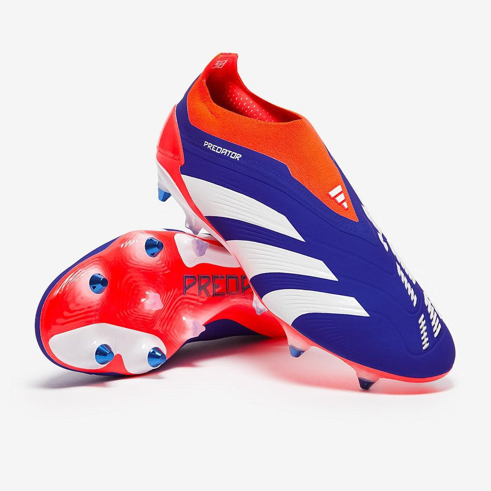 Chuteira Sem Cadarços Adidas Predator Elite Campo Trava Mista