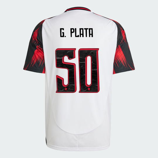 Camisa Adidas Flamengo 2025/26 II G. PLATA N° 50