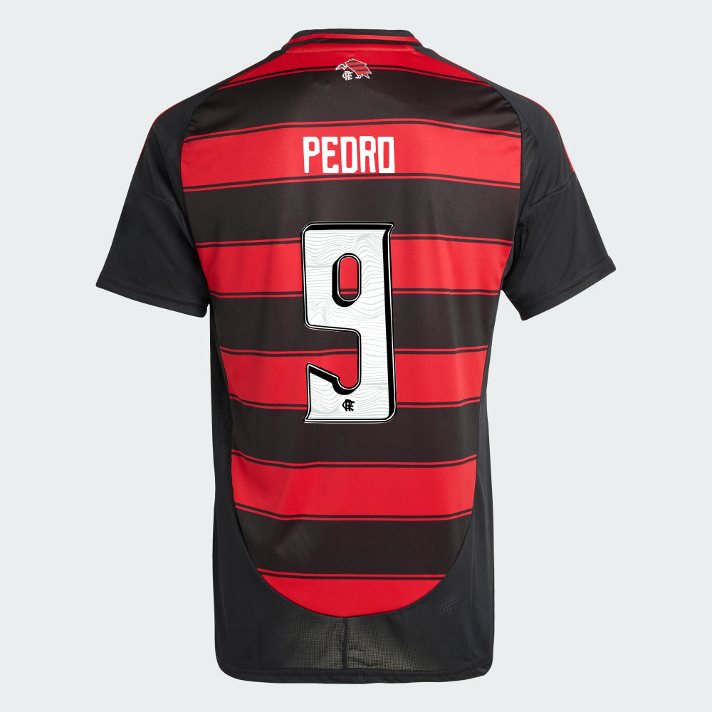 Camisa Adidas Flamengo 2025/26 I PEDRO N° 9