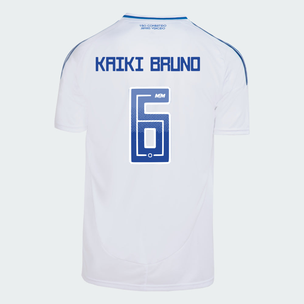 Camisa Adidas Cruzeiro 2025/26 II KAIKI BRUNO N° 6