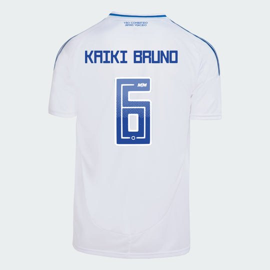Camisa Adidas Cruzeiro 2025/26 II KAIKI BRUNO N° 6