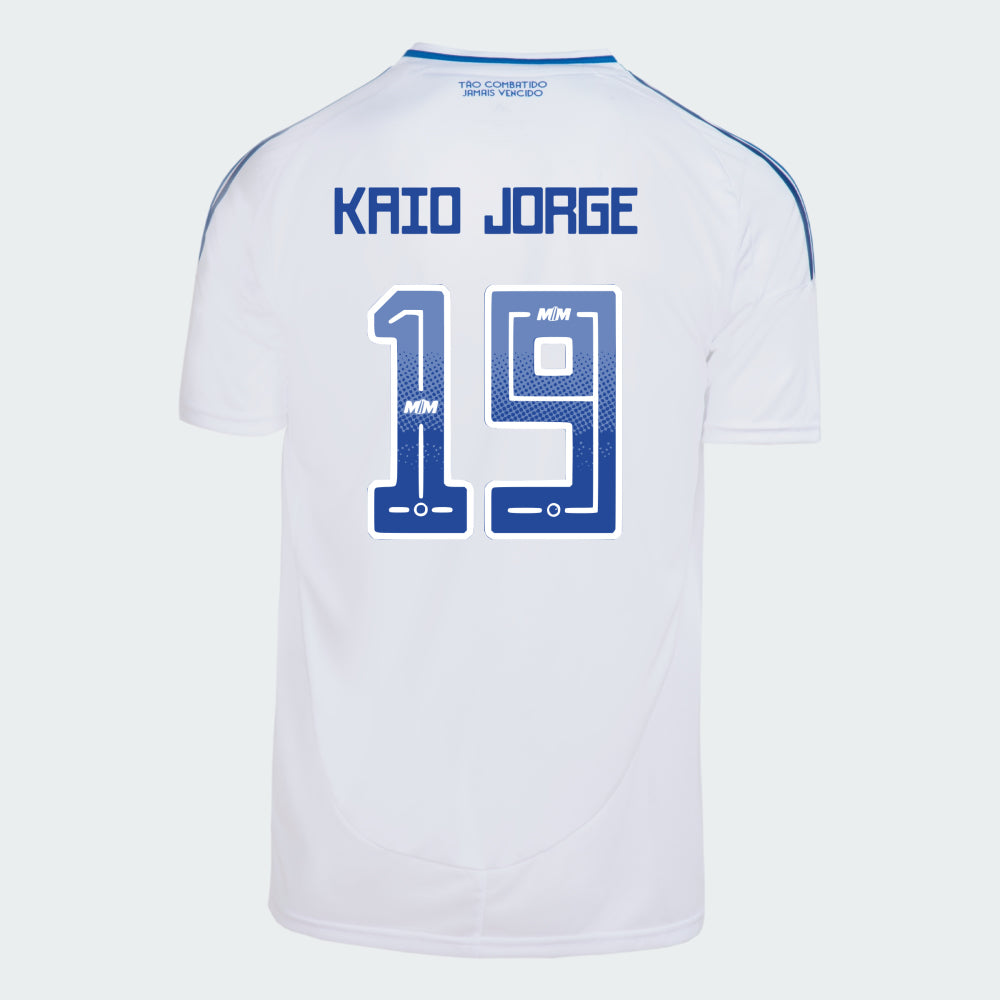 Camisa Adidas Cruzeiro 2025/26 II KAIO JORGE N° 19