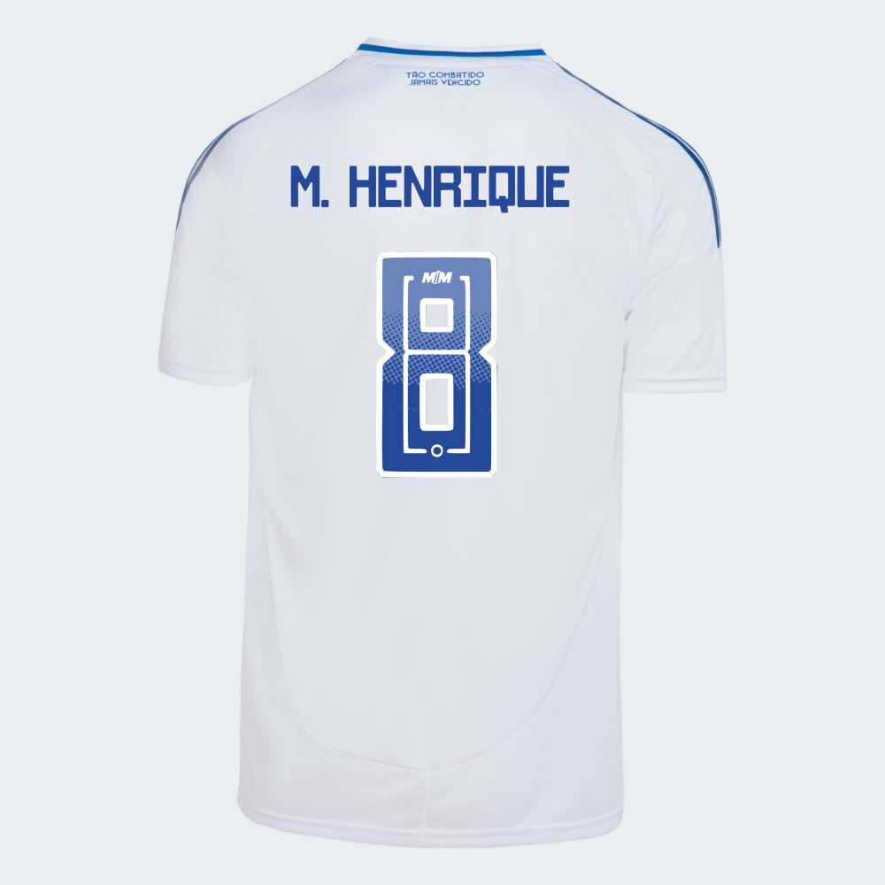Camisa Adidas Cruzeiro 2025/26 II M. HENRIQUE N° 8