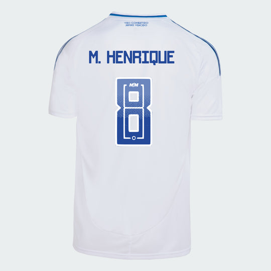 Camisa Adidas Cruzeiro 2025/26 II M. HENRIQUE N° 8