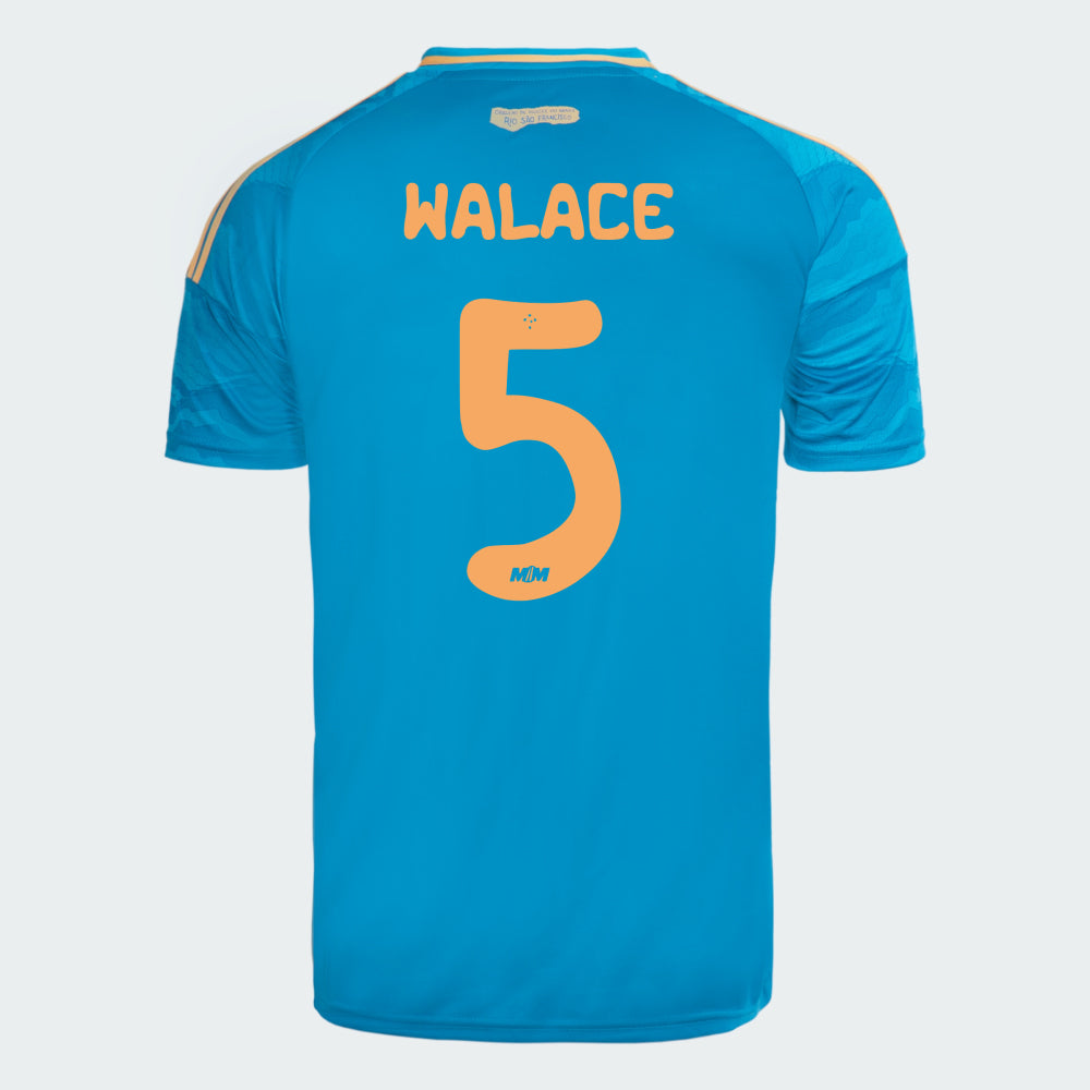 Camisa Adidas Cruzeiro 2025/26 III WALACE N° 5
