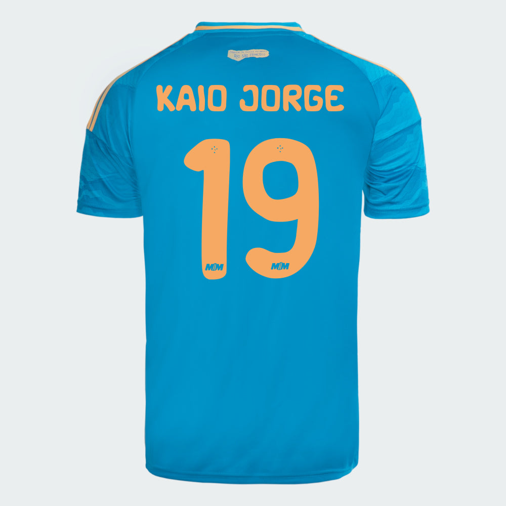 Camisa Adidas Cruzeiro 2025/26 III KAIO JORGE N° 19