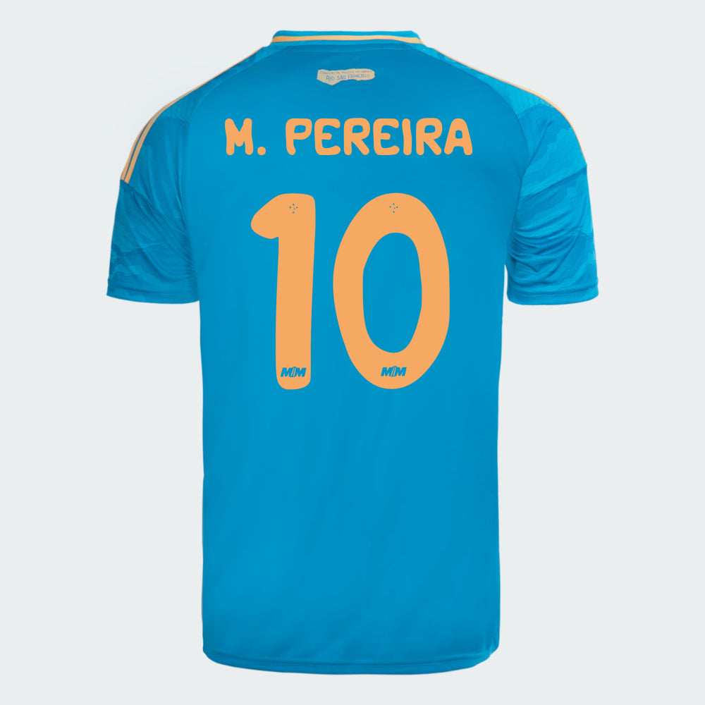 Camisa Adidas Cruzeiro 2025/26 III M. PEREIRA N° 10
