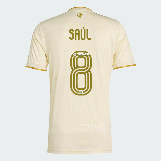 Camisa Adidas Flamengo 2025/26 III SAÚL N° 8