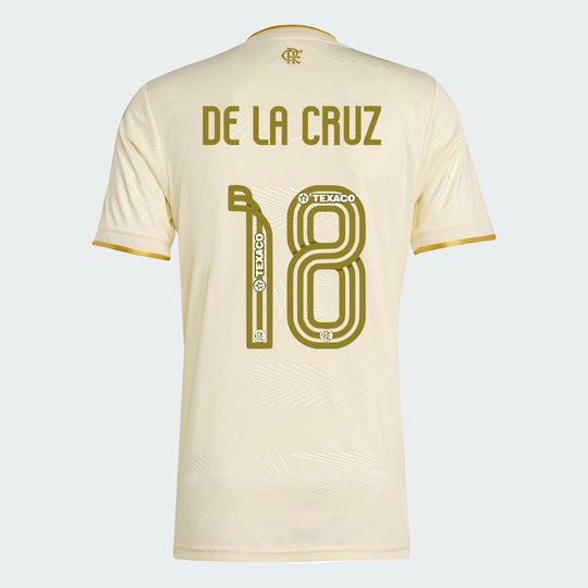 Camisa Adidas Flamengo 2025/26 III DE LA CRUZ N° 18