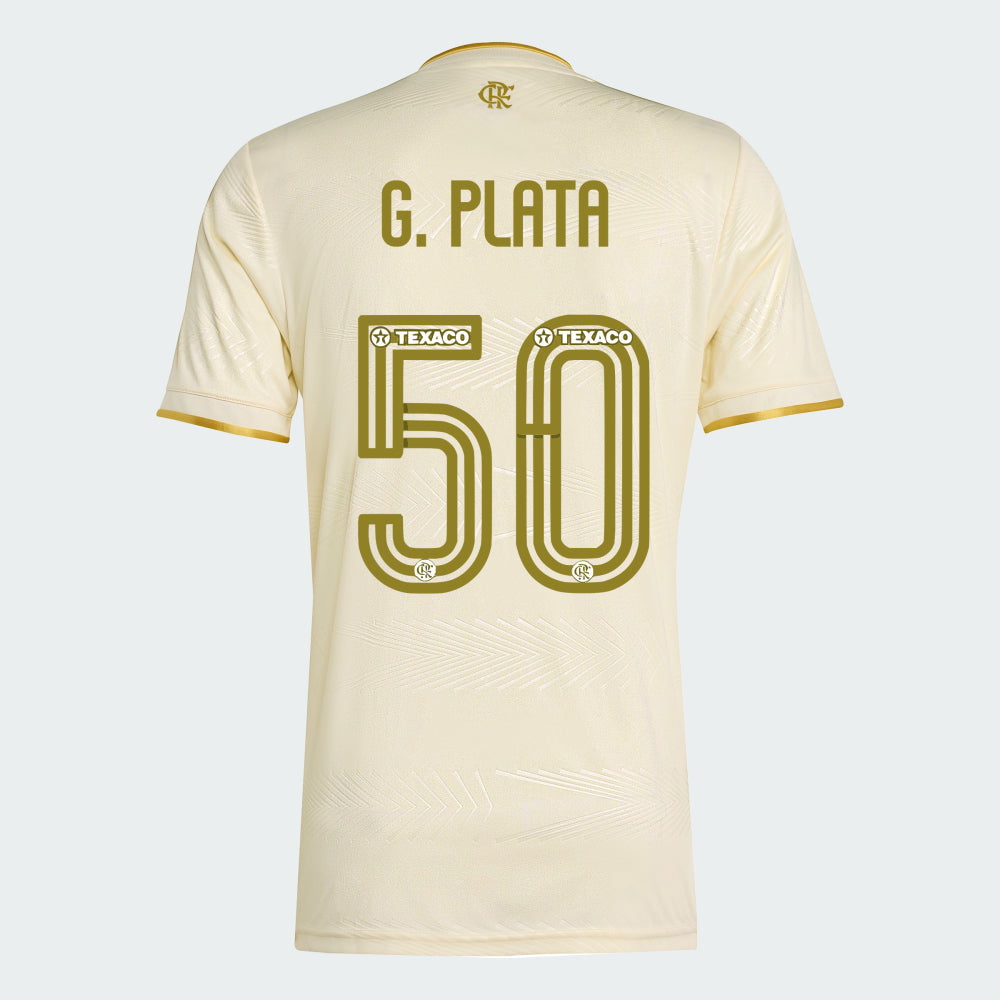 Camisa Adidas Flamengo 2025/26 III G. PLATA N° 50