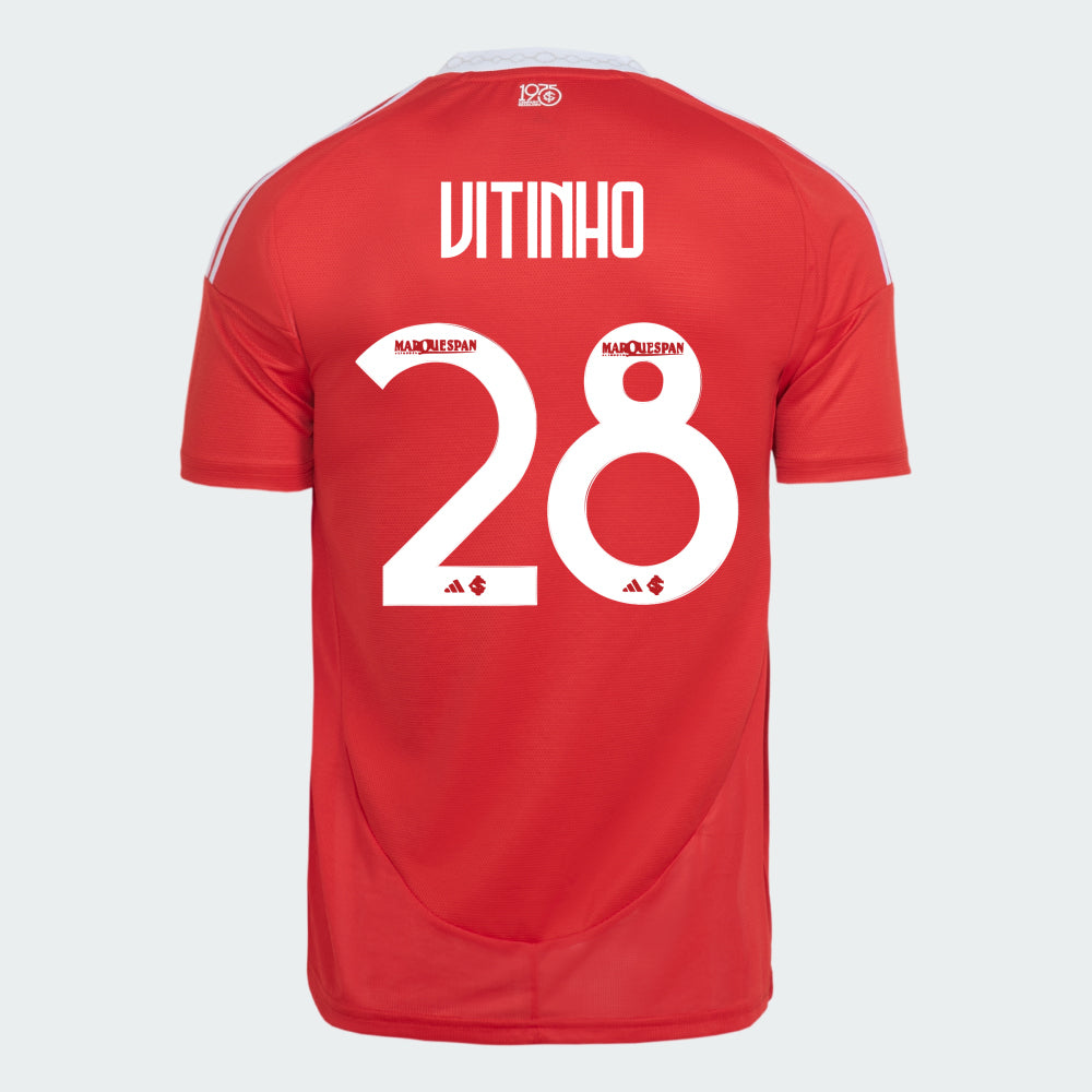 Camisa Adidas Internacional 2025/26 I VITINHO N° 28