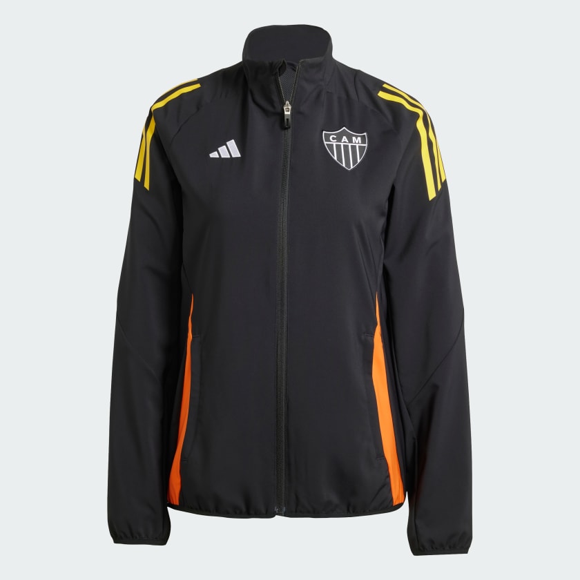 Jaqueta Feminina Apresentação Adidas Atlético Mineiro 2024/25 Tiro