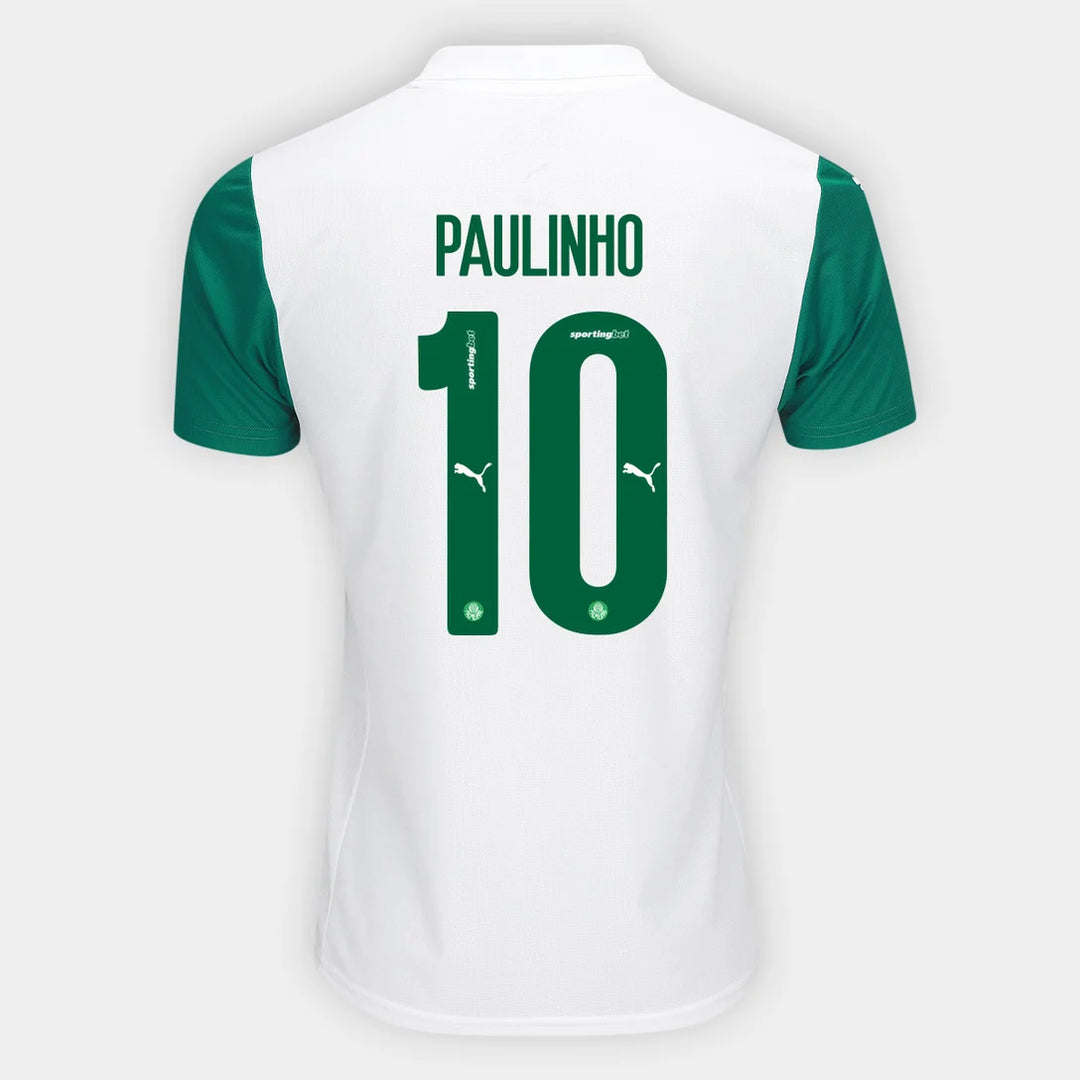 Camisa Puma Palmeiras 2025/26 II PAULINHO N° 10