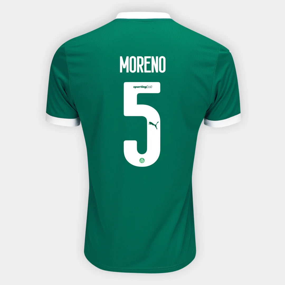 Camisa Puma Palmeiras 2025/26 I MORENO N° 5