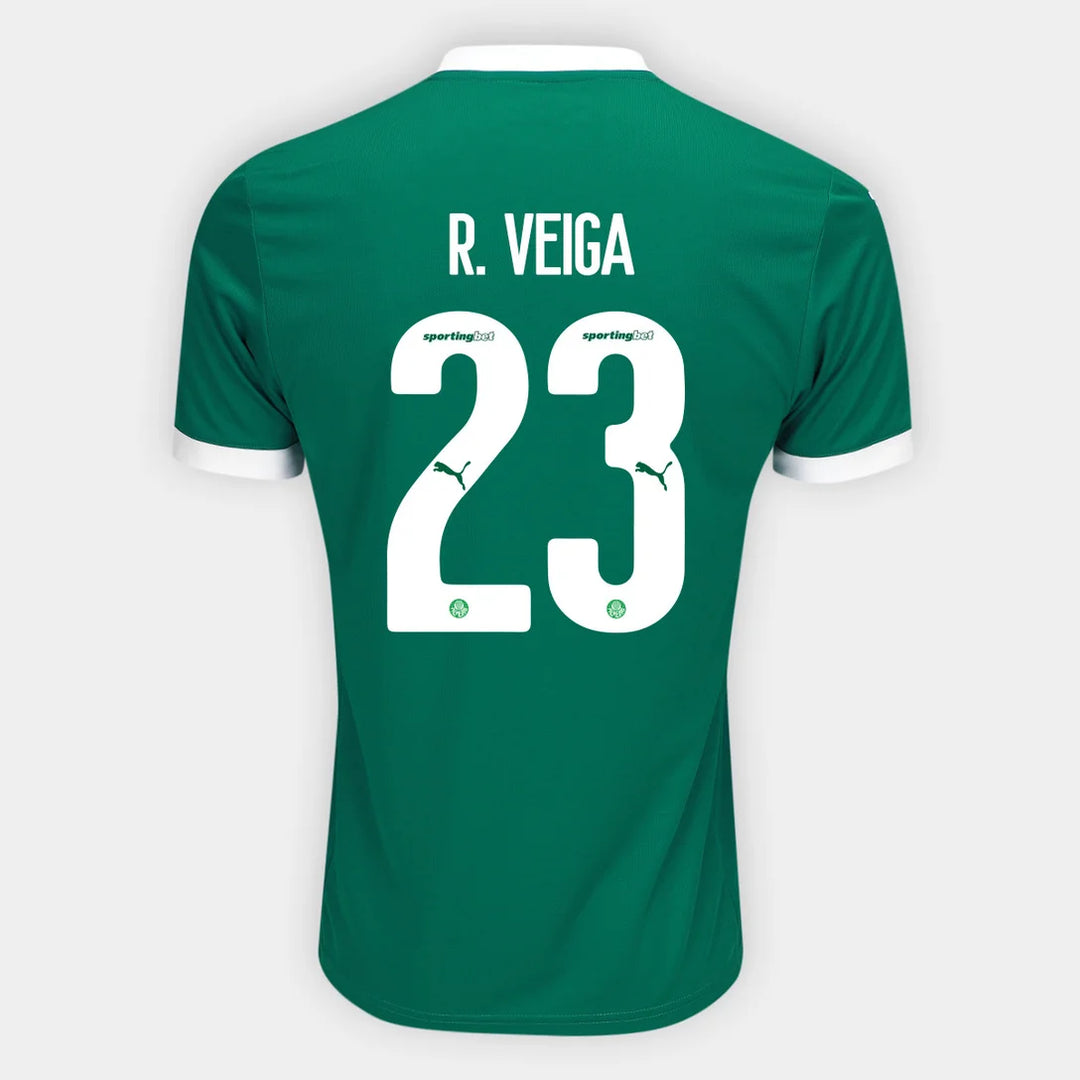 Camisa Puma Palmeiras 2025/26 I R. VEIGA N° 23