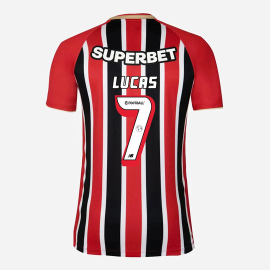 Camisa New Balance São Paulo 2025/26 II LUCAS N° 7