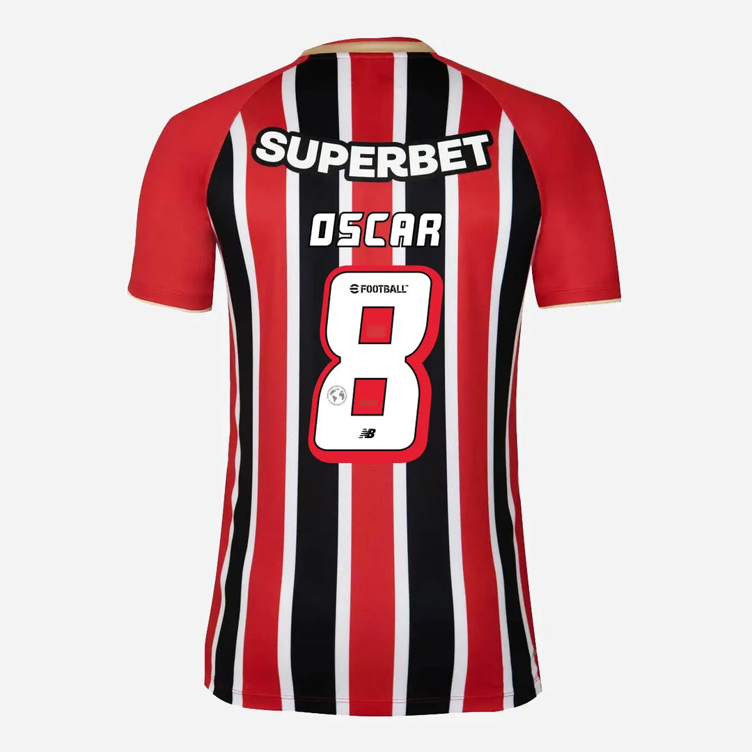 Camisa New Balance São Paulo 2025/26 II OSCAR N° 8