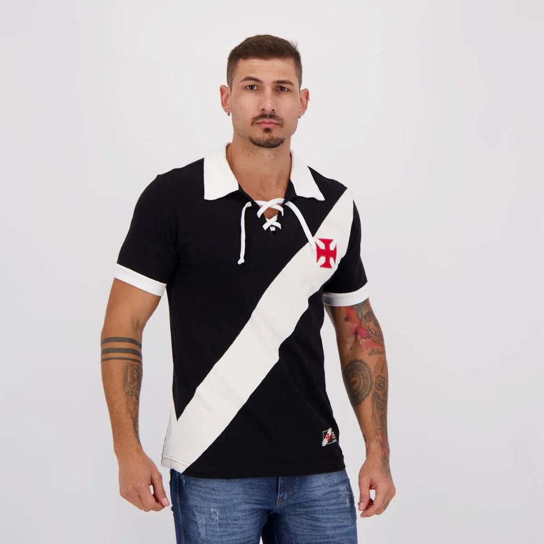 Camisa Vasco da Gama Retrô Cordinha