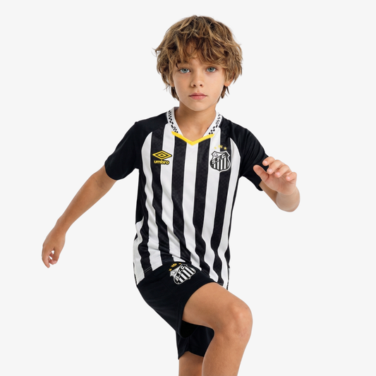 Conjunto Infantil Umbro Santos 2025/26 II