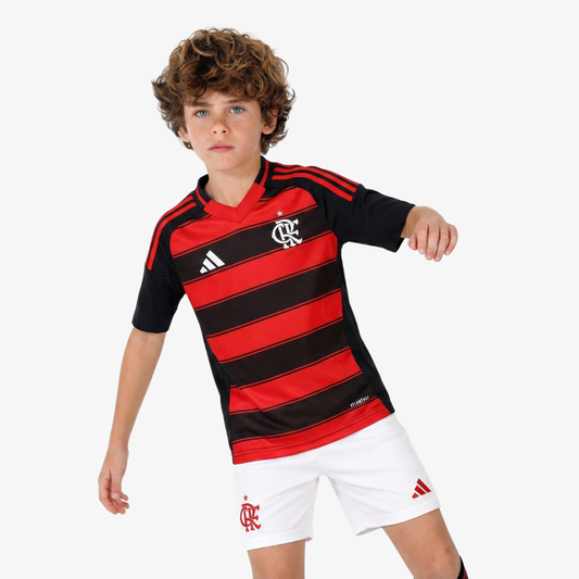 Conjunto Infantil Adidas Flamengo 2025/26 I
