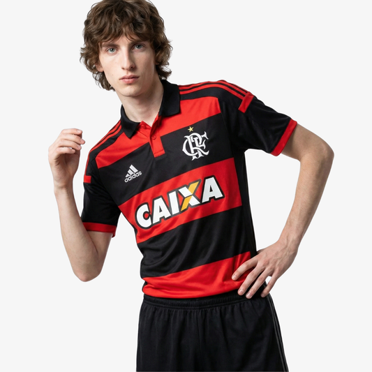 Camisa Adidas Flamengo 2014 I Retrô com Patrocinadores