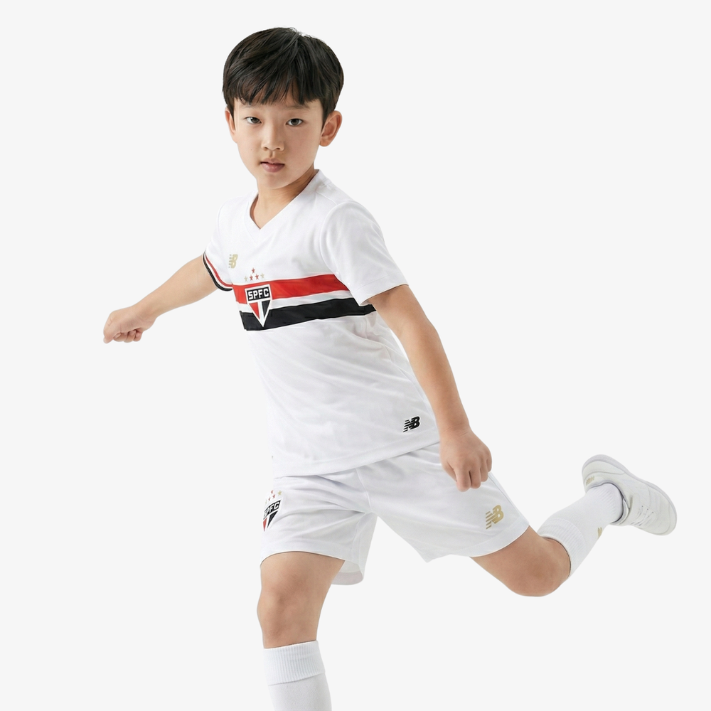 Conjunto Infantil New Balance São Paulo 2025/26 I
