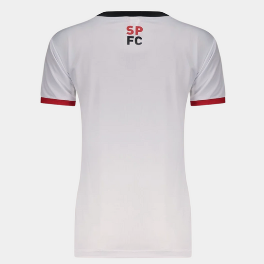 Camiseta Casual SPFC Branca - Feminina