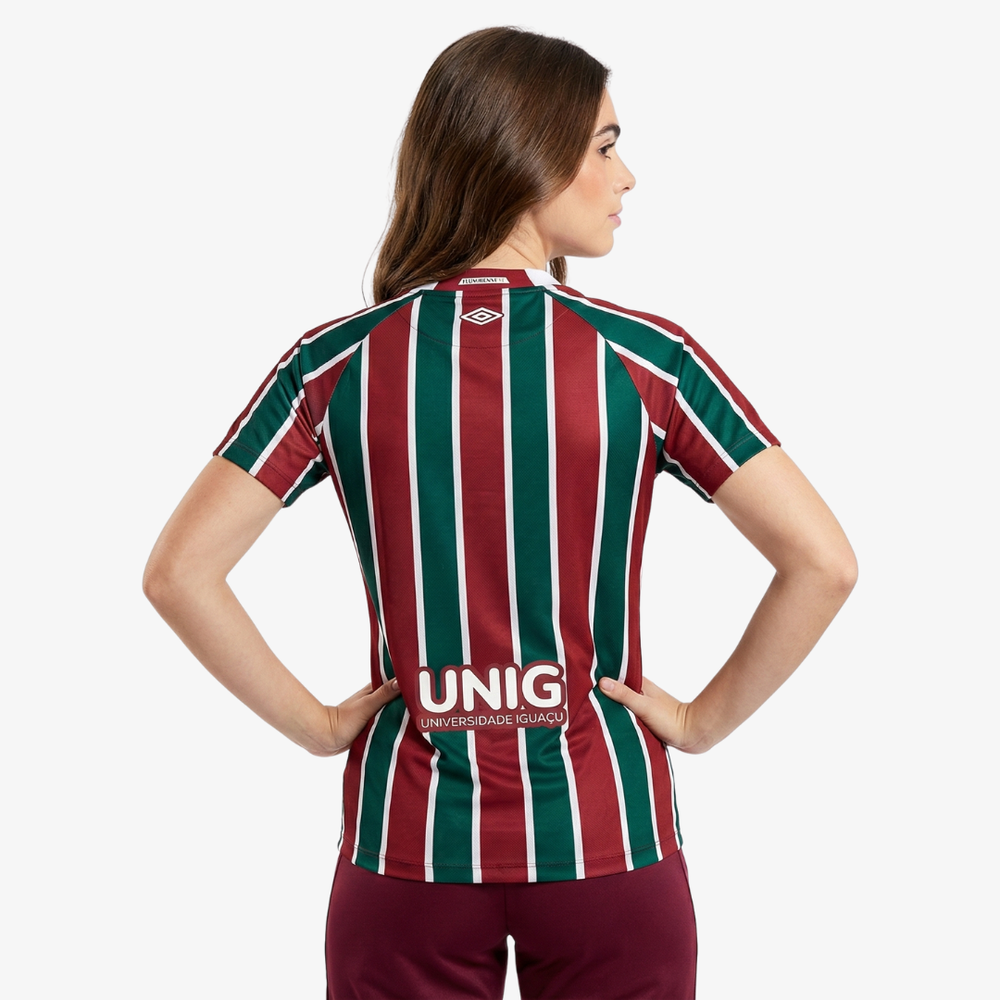 Camisa Feminina Umbro Fluminense 2025/26 I Com Patrocinios