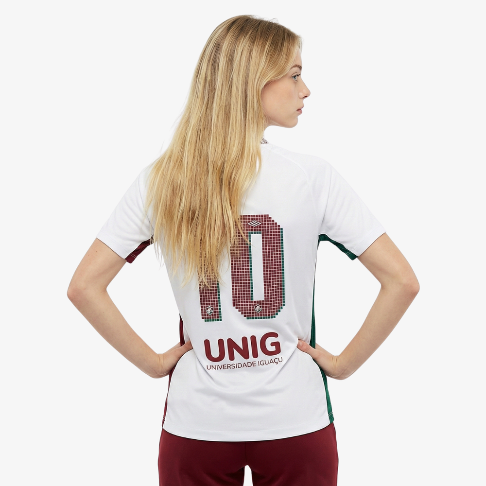 Camisa Feminina Umbro Fluminense 2025/26 II Com Patrocínio