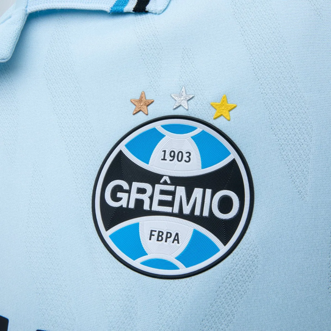 Camisa Umbro Grêmio 2025/26 II Azul Celeste Jogador